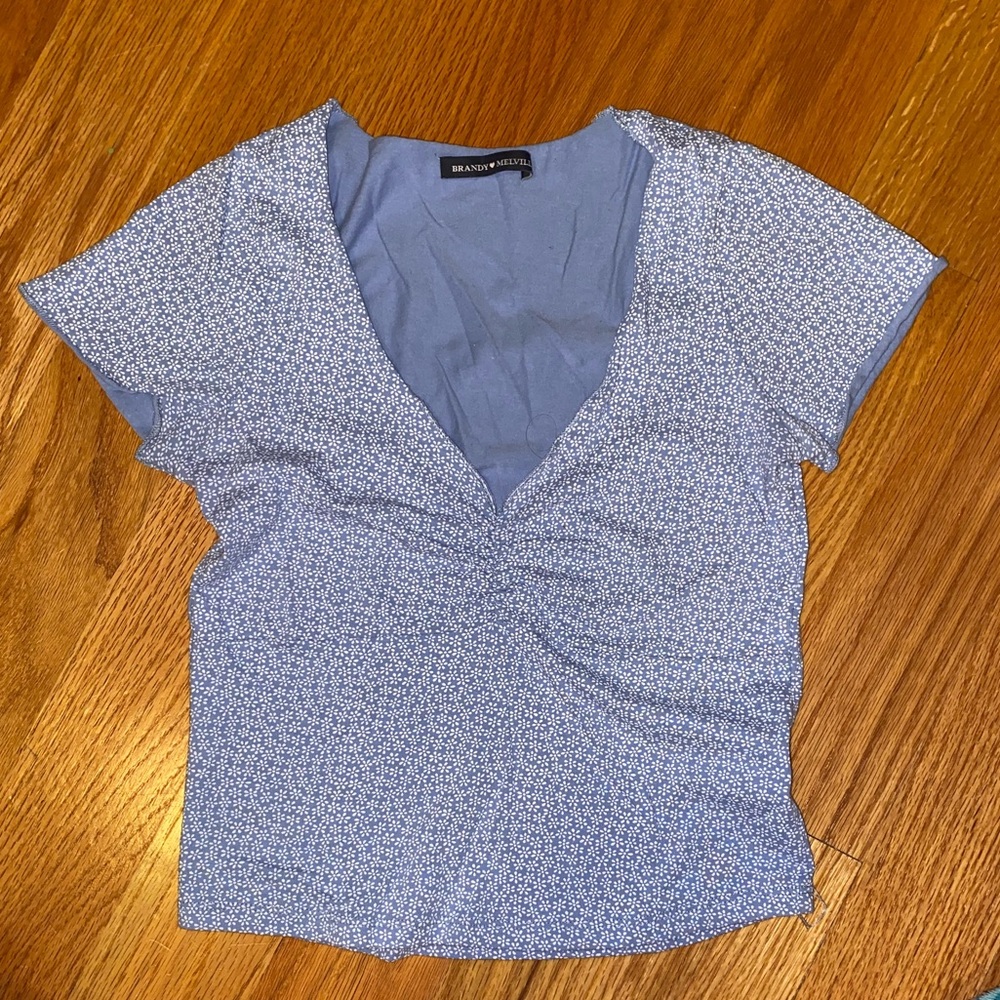 Brandy Melville Gina floral top